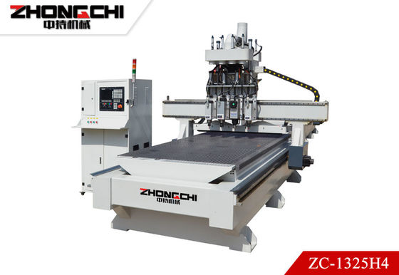 comprar ZC-1325H4 Máquina de corte CNC Quatro cabeças máquina de escultura de madeira CNC Fabricação em linha