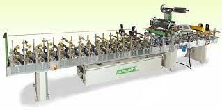 comprar Máquina de Envolvimento de Perfis de Controle PLC 0,6Mpa Equipamento de Envolvimento de Perfis de Madeira Fabricação em linha