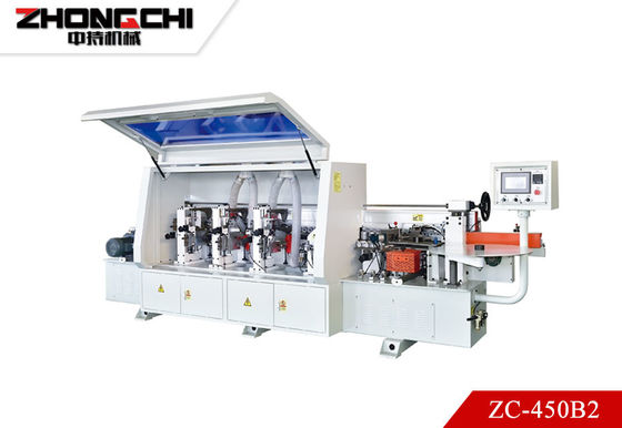 ZC-450B2 Máquina de Bandagem de Borda de Madeira Velocidade de Alimentação Automática 18-24m/Min