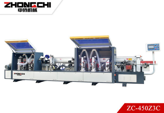ZC-450Z3C Máquina automática de bandagem de madeira de banda de borda com impressão de transferência de ranhura