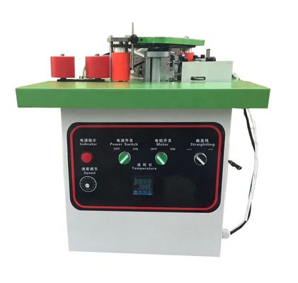 Máquina de bandagem de borda de madeira flexível para painéis