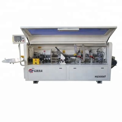 Máquina automática de aglomeração de bordas com velocidade de alimentação de 15-20 m/min